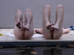 Twink stepsons rewarded by big-dicked daddy for chores