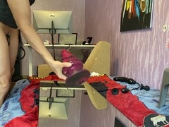 Wide open, sex toy, hd videos