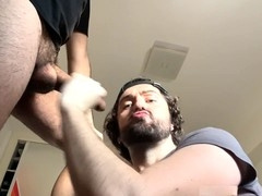Amateur homemade cum swallow, friends, bj