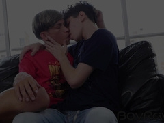 Slim twink Melo Prince rimmed Tatted teen Billy Garcias hole