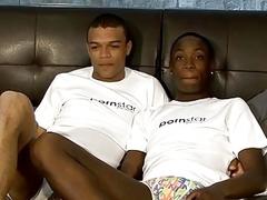 Hung Boys Share Big Dark Dicks - Fraiser  Nathan