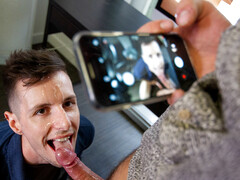 Office sex for the nympho sluts Sean Peek and Eddie Rabbit