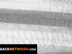 Handsome and tall twink Cole Blue squats while pounding between Cole's legs