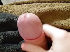 Young guy masturbates his small cock #2