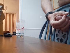Me fucking a chair with cumshot