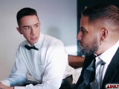 Cheaters Almost Caught Fucking In The Bathroom