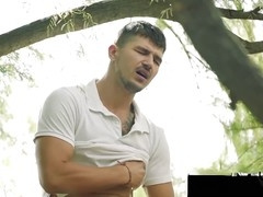 Beefy Brogan takes Jkab Ethan Dale's big dick after the blowjob