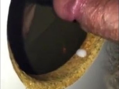 Shooting my load on the cocksucker's tongue at GH