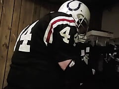 Football jock enjoys his coach