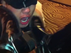  tonguing my shoes and complying my man-meat