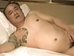 Japanese vintage gay, homosexual, asian masturbate