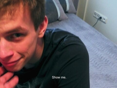 18-year-old amateur twink enjoying bareback anal