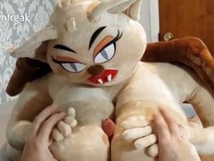 First Time With Succubus BatGirl Plush Sex Doll
