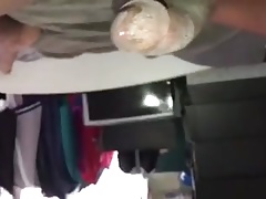 Jerking off before work