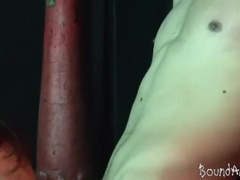 Tied Up Twink Gets Licked And Dicked