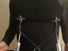 Kinky masoslut remote e-stim session April 21, 2021