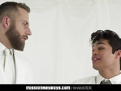 MissionaryBoyz- Pervy Priest Fucks A Handsome Missionary Boy