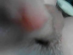 Wank watching porn - small dick