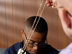Interracial BDSM kinks with Davin Strong and Jake Waters