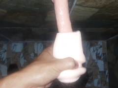 Rudbi Man-Meat docking with faux-cock pt.1