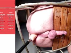 Ruined On Impalement Chair After 6 Days Electro Edging - HFO