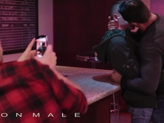 Nick Capra Seduces His Naughty Stepson Hunter Smith And Fucks Him Hard At The Bar