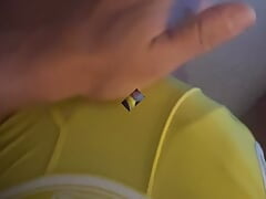 While boy is playing videogame, his boyfriend is cheating him
