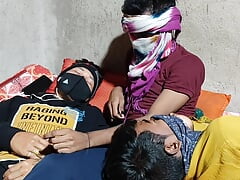 Threesome - Slowly Slowly Fucking Young Three Collage Students Fucking - Desi Movies in Hindi