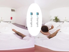 VRBGay.com Glorious teenie take a good-sized trouser snake in his taut butthole