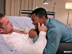 Big-dicked stud pounds and fucks in a wild and messy cumshot frenzy