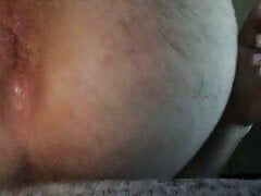 Curious guy exploring virgin ass