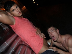 Local hottie Drago Lembeck fucks kinky tourist Marty
