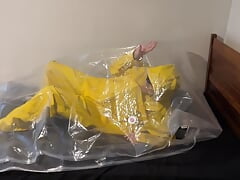 Jun 29 2023 - VacPacked in my yellow Carhartt raingear with my heavy rubber gloves PVC aprons and face shield