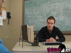 Adrian Layton seduces and fucked by teacher Tyler Andrews