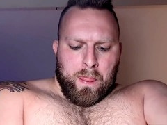 Dominant bear, verbal fuck, verbal dirty talk
