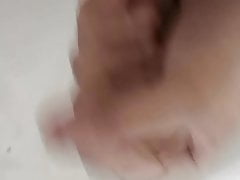 I am cumming in bathroom
