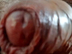 Big cumshot on camera