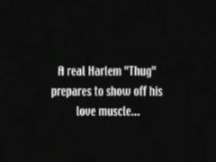 Hung Dick From Harlem Stroking His Monster Dick