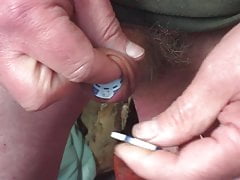 Baby oil foreskin with casino chips