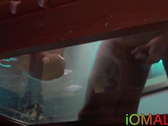 Skinny twink latino cums hard after raw doggystyle