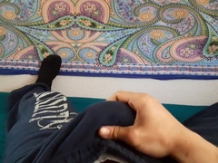 POINT OF VIEW Solo time,Tell me what you want! Thru trousers, with messy converse!