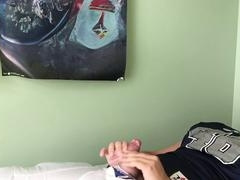 Watch Teen Jock Cum in Football Gear