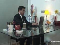 Step dad And Step son Latin Bareback Flip Fuck