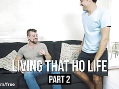 Titus Getting His Tight Ass Fucked Hard In Group Sex