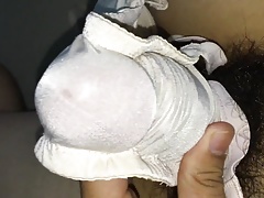 Fuck and cum in bra strap