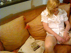 Geil mit Strumpfmaske und Dilde im Maul