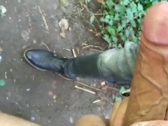 cumshots in the park 5