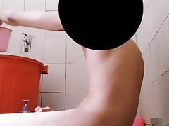 handsome boy teenagers have masturbation in toilet