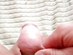 young guy tortures his dick