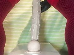 SISSY BITCH FUCKING ASSHOLE BIG BIG DILDO COCK CASTITY